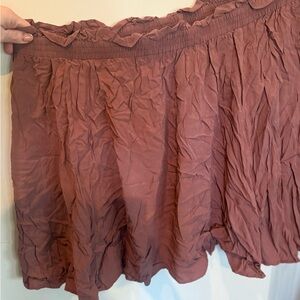 Torrid Mauve Cinched Waste Skirt-Size 4x